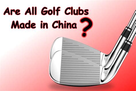 are titleist golf clubs made in china